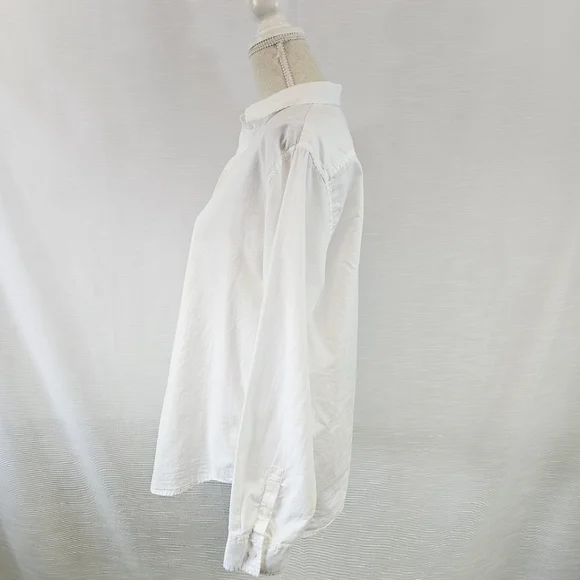 Everlane Must Have Shirt in Silky Cotton size 10 - Picture 9 of 13